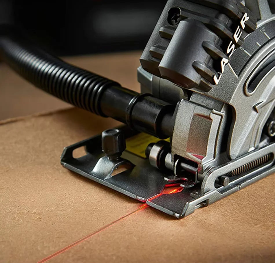 NEWONE Electric Mini Circular Saw With Laser For Cut Wood, PVC Tube, Multifunctional Electric Saw DIY Power Tool