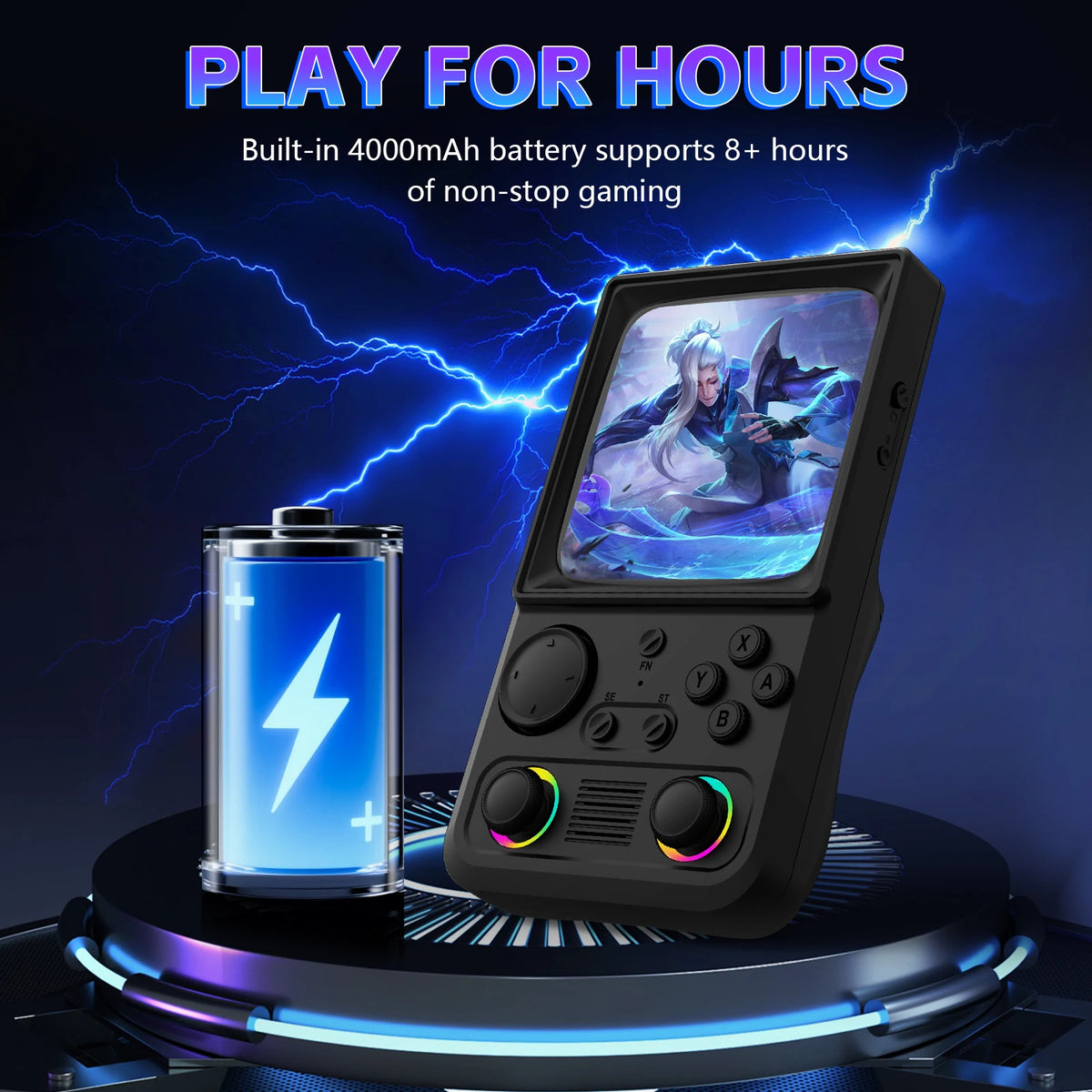 Aislpc Rg40 Max 4 Inch Ip Screen Portable Handheld Game Console
