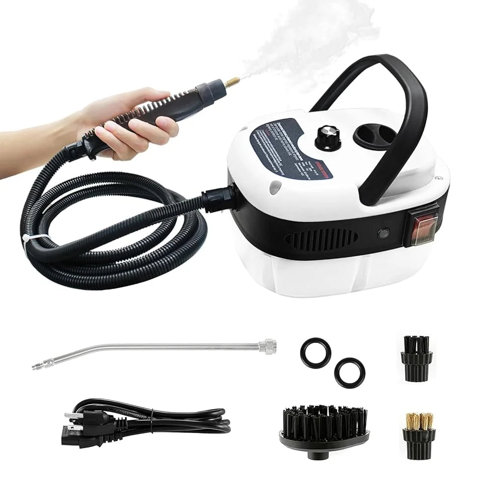 Portable High Pressure Steam Cleaner With Multi Nozzles For Cleaning
