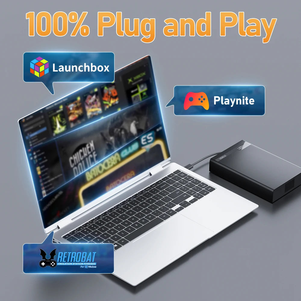 Jmachen 500GB Retro Gaming Video Game Console With 38000+ Games