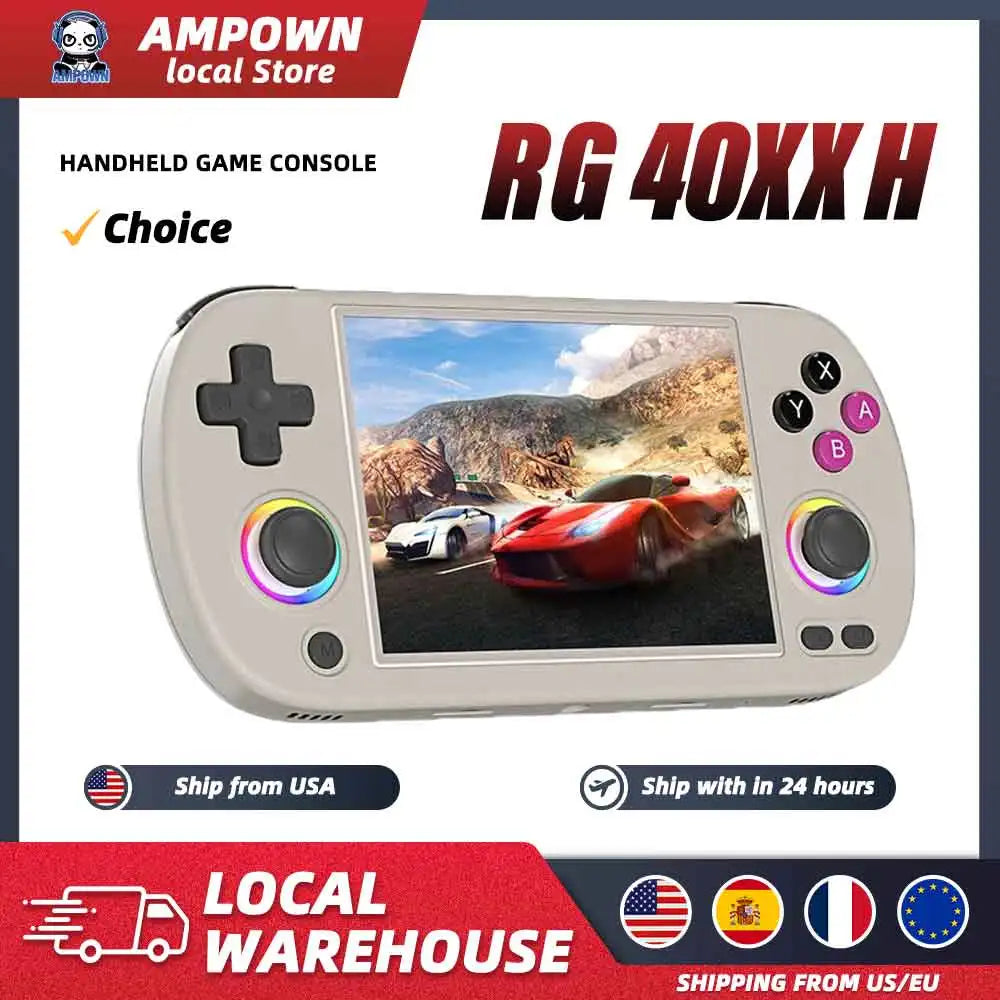 Anbernic Rg40xx Ultra-Thin Linux Retro Handheld Emulator