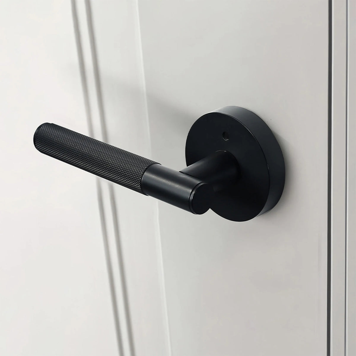 Viladepot Privacy Door Handle Keyless Reversible Door Lever Hardware