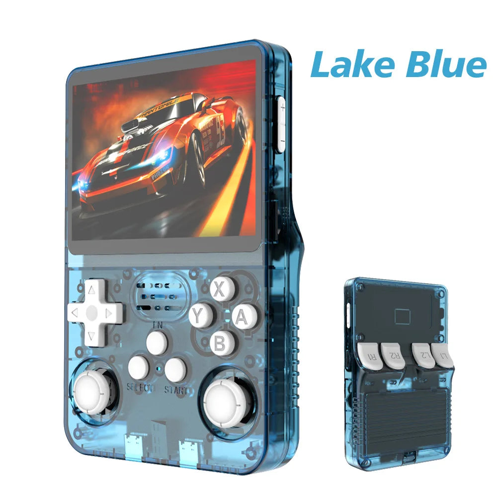 BOYHOM Original R36S Retro Handheld Video Game Console Linux System 3.5 Inch IPS Screen R35s Pro Portable Pocket Video Player 64GB Games 1G Ram