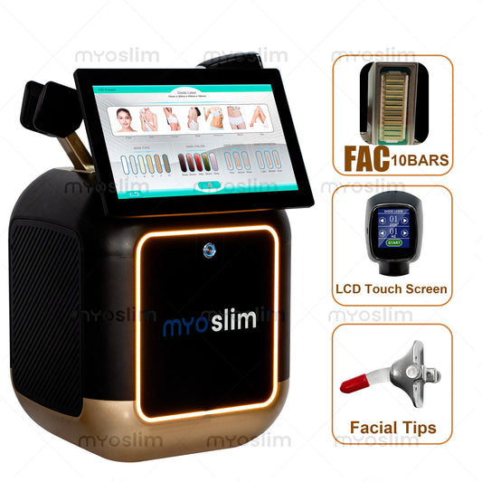 5000W FAC Professional Four-Wave 808 Diode Permanent Painless Hair Removal  Tattoo Removal Device