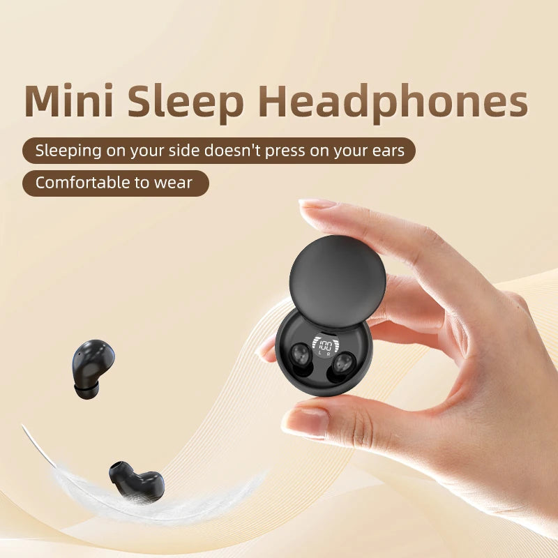 Shuke Wireless Waterproof Sleeping Earphones With Charging Case