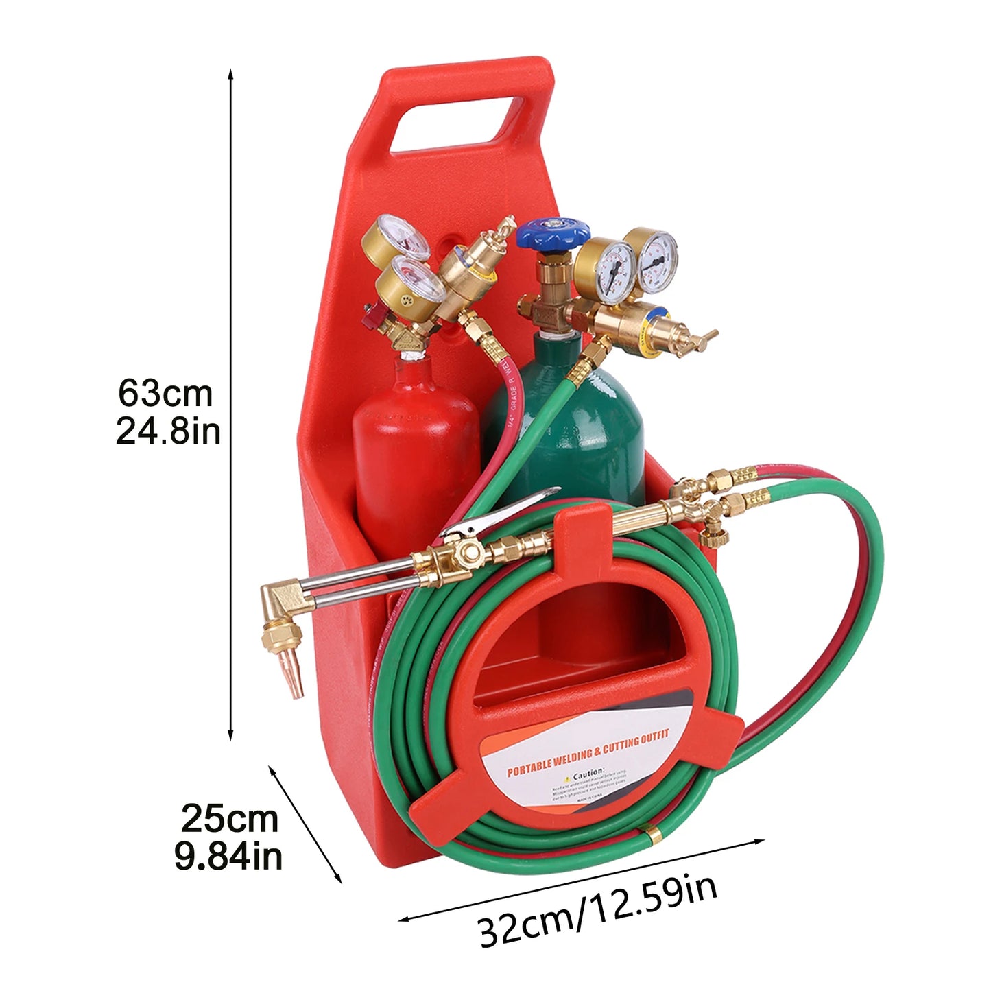 Portable Oxygen Acetylene Welding and Cutting Kit Cylinder Welding and Cutting Tools Portable Set