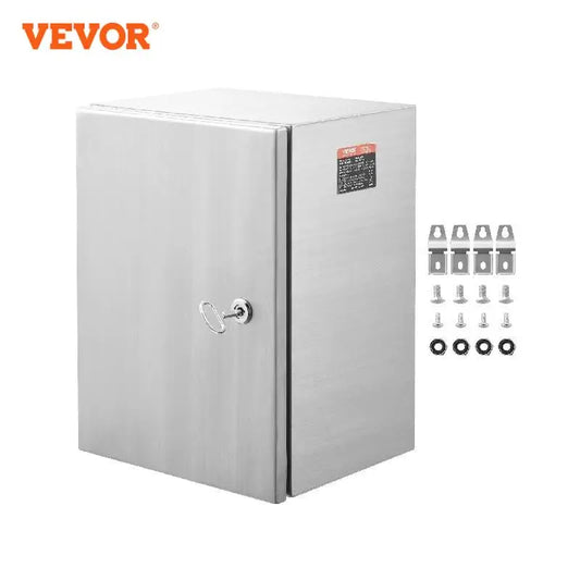VEVOR Stainless Steel Electrical Enclosure Box IP66 Outdoor
