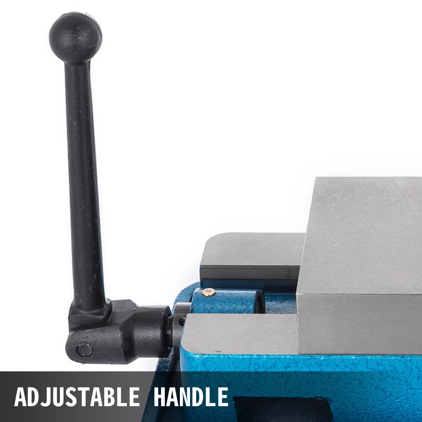 SucceBuy 3 Inch / 5 Inch Jaw Width Heavy Duty Milling Vise Bench Clamp Vise High Precision, 360 Degree Swiveling Base CNC Vise
