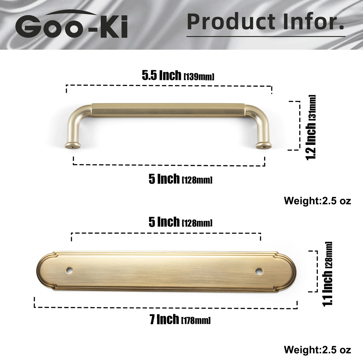 5 Inch （128mm） Hole Center Cabinet Pulls Antique Brass Zinc Alloy Kitchen Drawer Pulls Dresser Knobs Drawer Handles Hardware