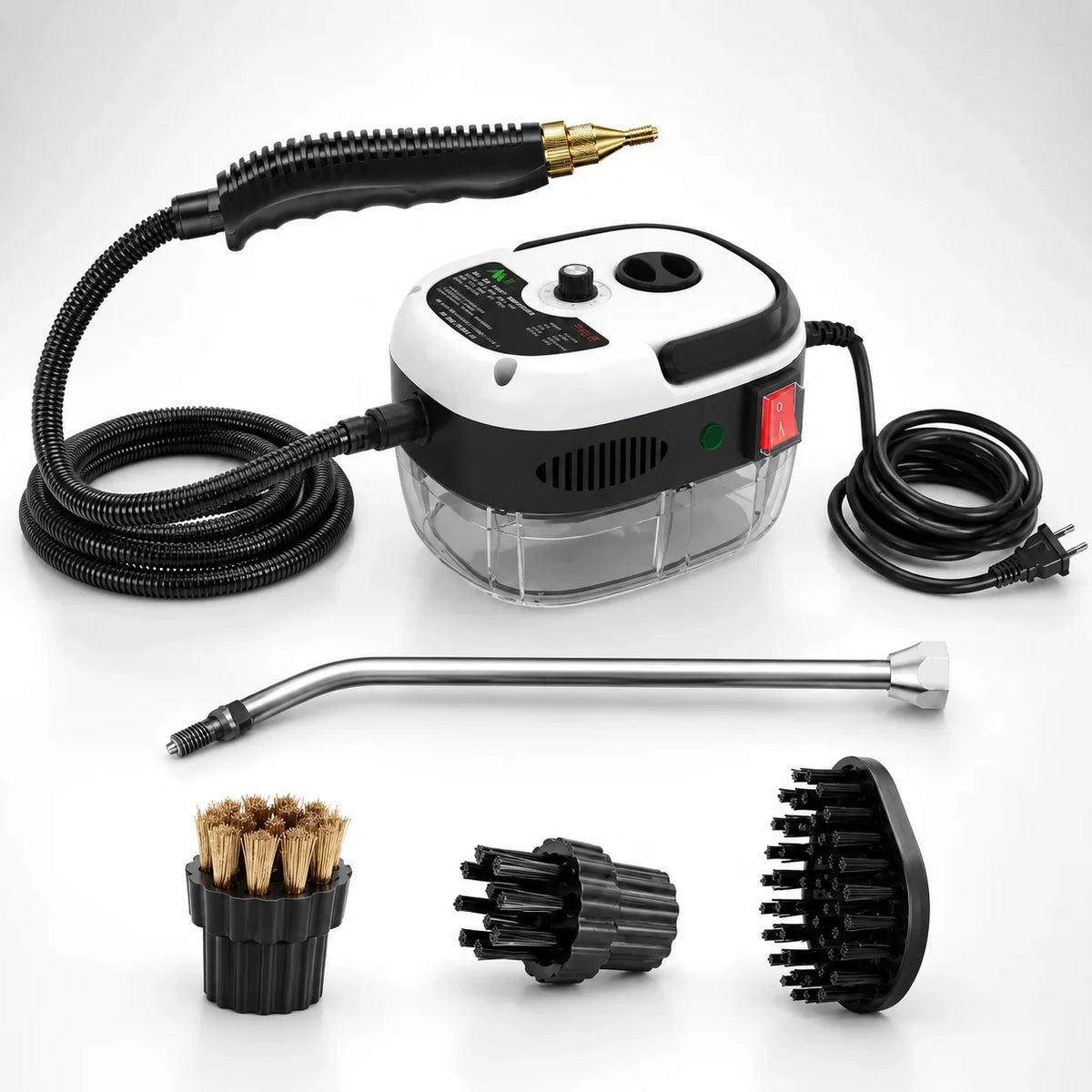 Portable High Pressure Steam Cleaner With Multi Nozzles For Cleaning
