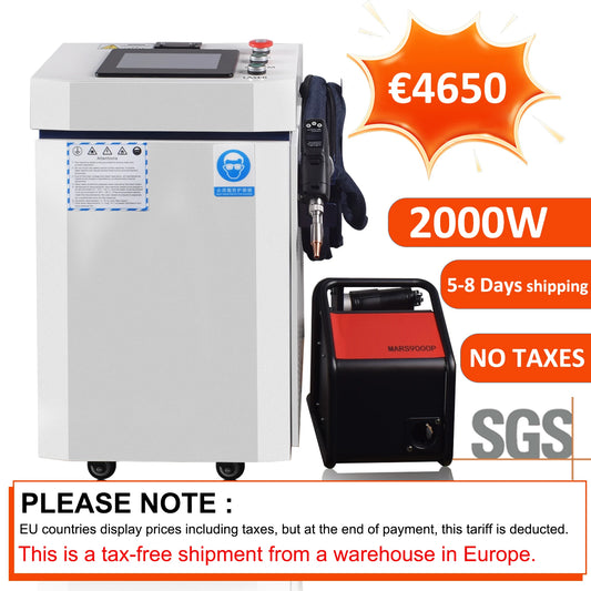 2000W 4 in 1 Laser Welding Cleaning Cutting Soldering Machine for All Metal 3000W 1500W Handheld Fiber Laser Welder EU US Stock