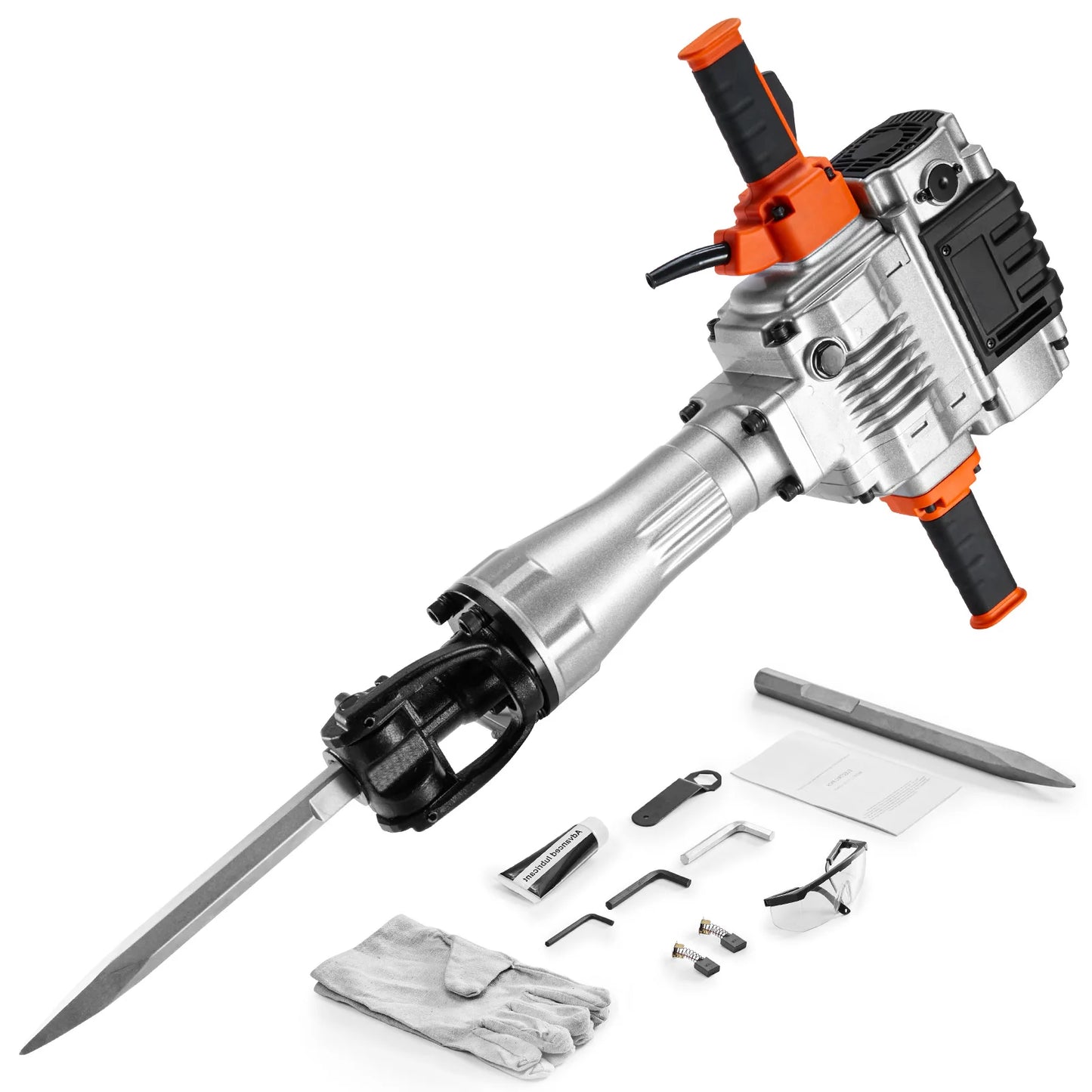 SucceBuy Demolition Jack Hammer 2100W Electric Jackhammer Heavy Duty 1650 BPM Industrial-Grade Jack Hammer Concrete Breaker