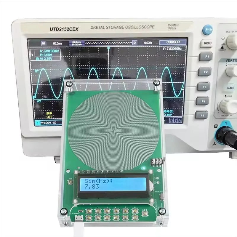 0.1~30000Hz Schumann Wave Generator Adjustable Frequency 7.83Hz Ultra Low Frequency Resonance Generator