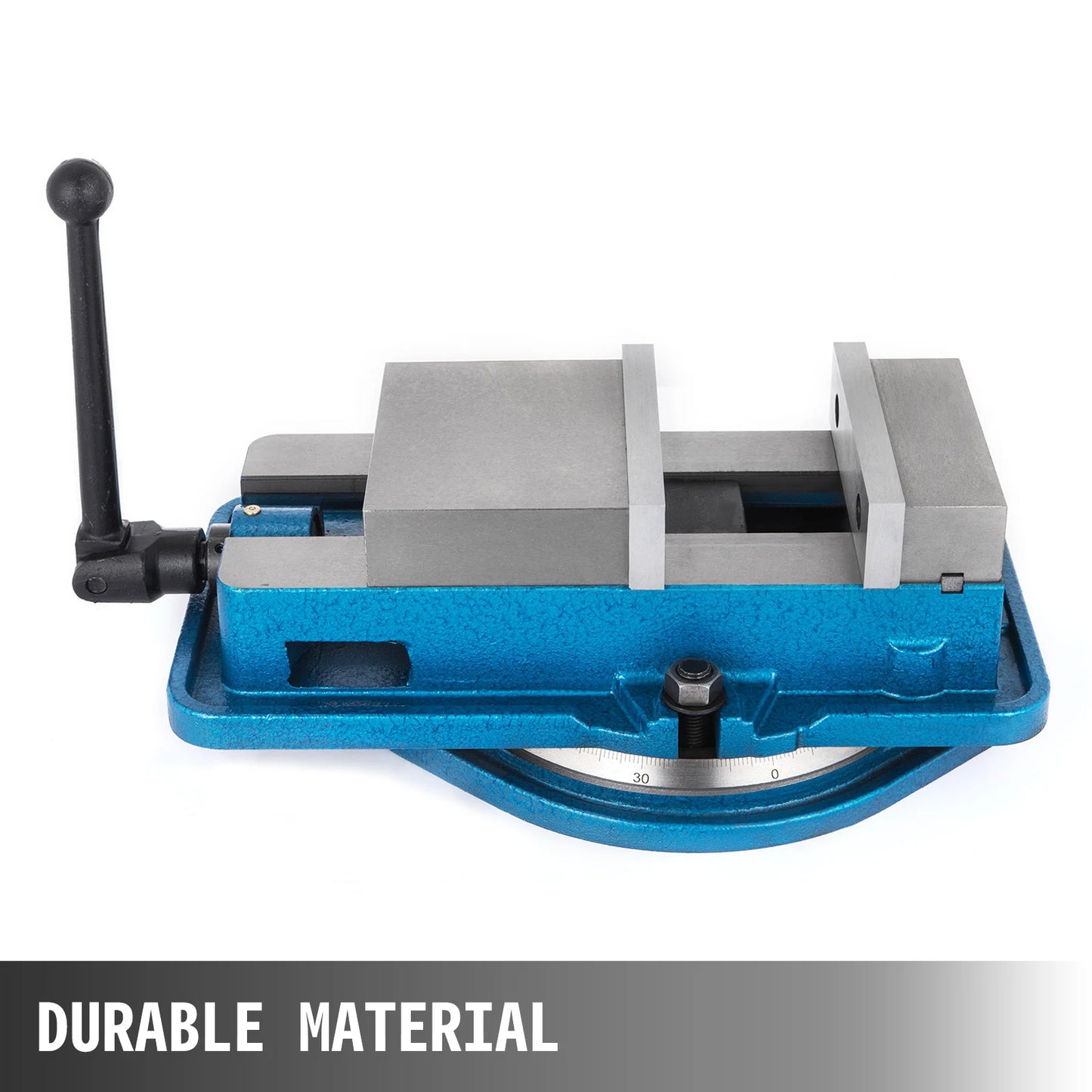 SucceBuy 3 Inch / 5 Inch Jaw Width Heavy Duty Milling Vise Bench Clamp Vise High Precision, 360 Degree Swiveling Base CNC Vise