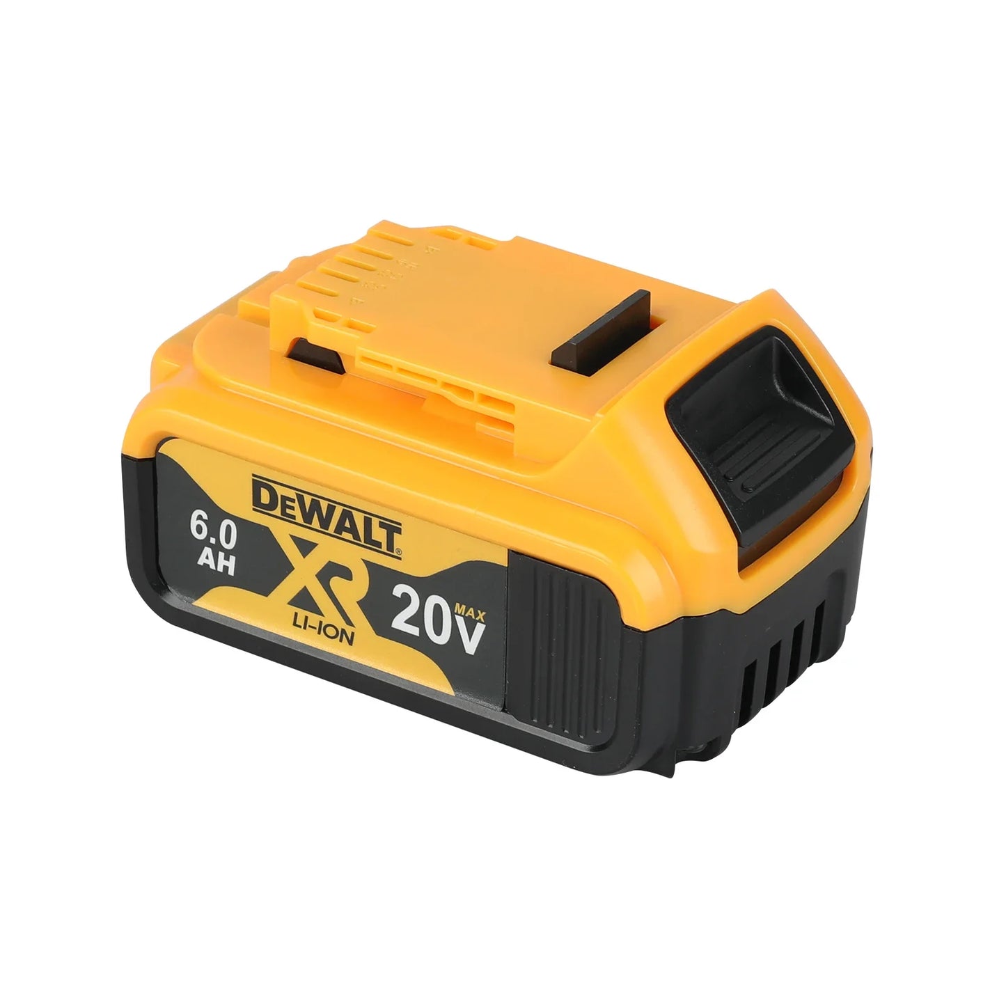DEWALT DCB206 20V 6.0Ah Lithium Ion Battery, Rechargeable Backup Battery Pack for All DEWALT 20V Power Tools Ensuring Performance