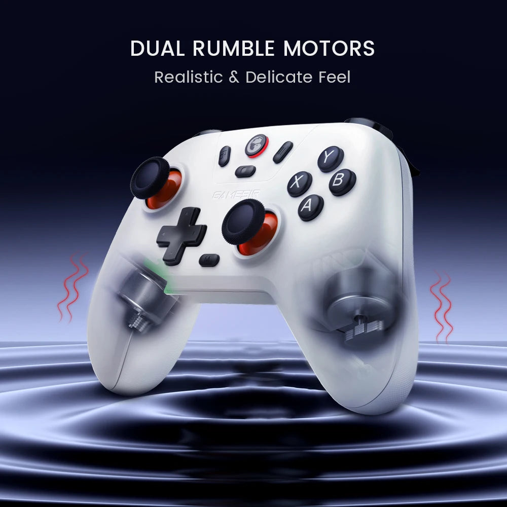 GameSir T4 Nova Lite - Wireless Switch Controller Bluetooth Gamepad with Hall Effect for Nintendo Switch iPhone Android Phone PC