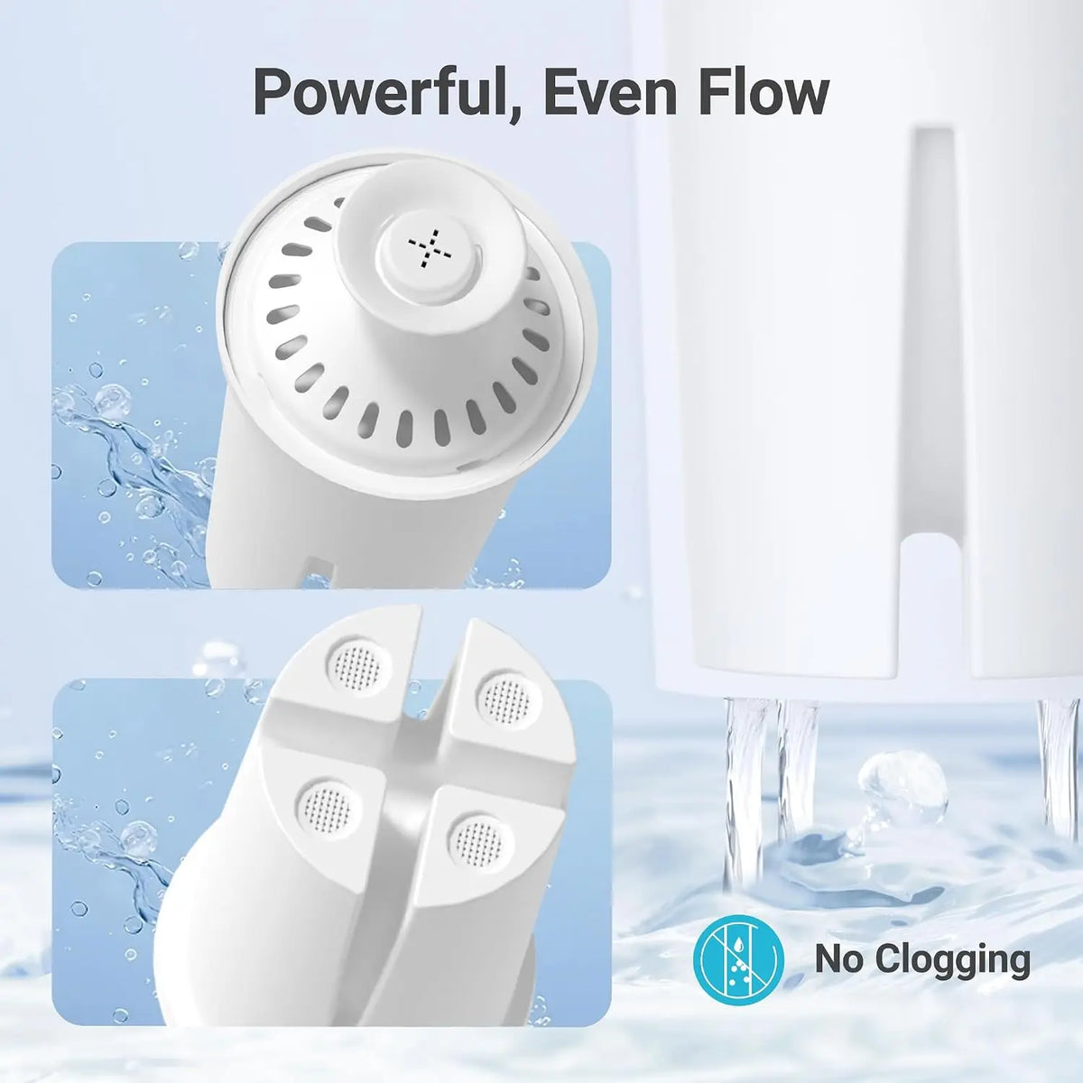 Aqua Crest Water Pitcher Filter Replacement For Kitchen