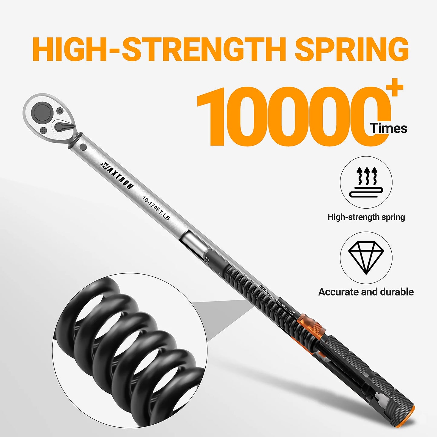 Waxtron Torque Wrench 1-220N.m ±3% Accuracy 1/2'' 1/4'' 3/8'' Drive Professional Maintenance Tools for Motorcycles and Bikes Hot