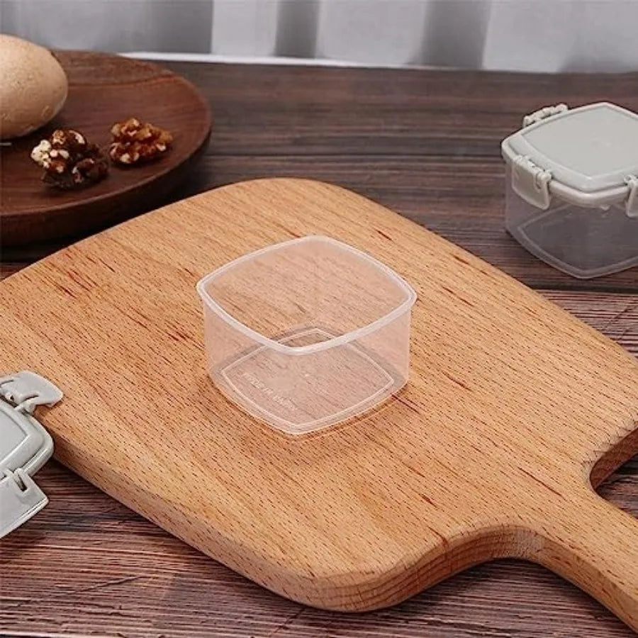 4pcs Mini Jam Squeeze Bottle Jar Sae Seasoning Box with Lid Squeeze Bottle Portable PP en Easy Clean Spices Storage Container