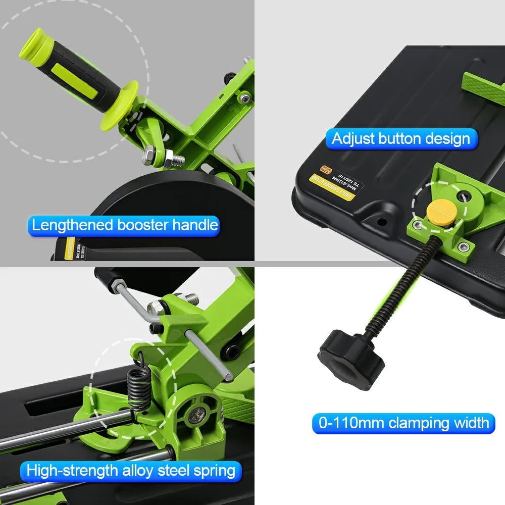 ALLSOME Angle Mill Stand Grinder Holder Cutter Support Bracket iron base cutting machine for 100/115/125mm angle grinder
