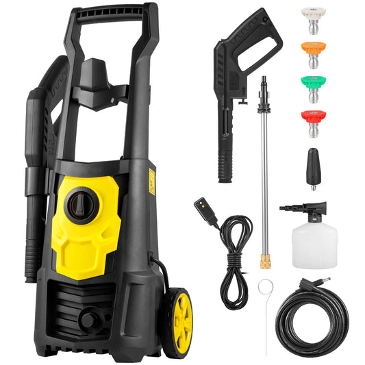 VEVOR 1500W High Pressure Car Washer 2000 PSI Portable