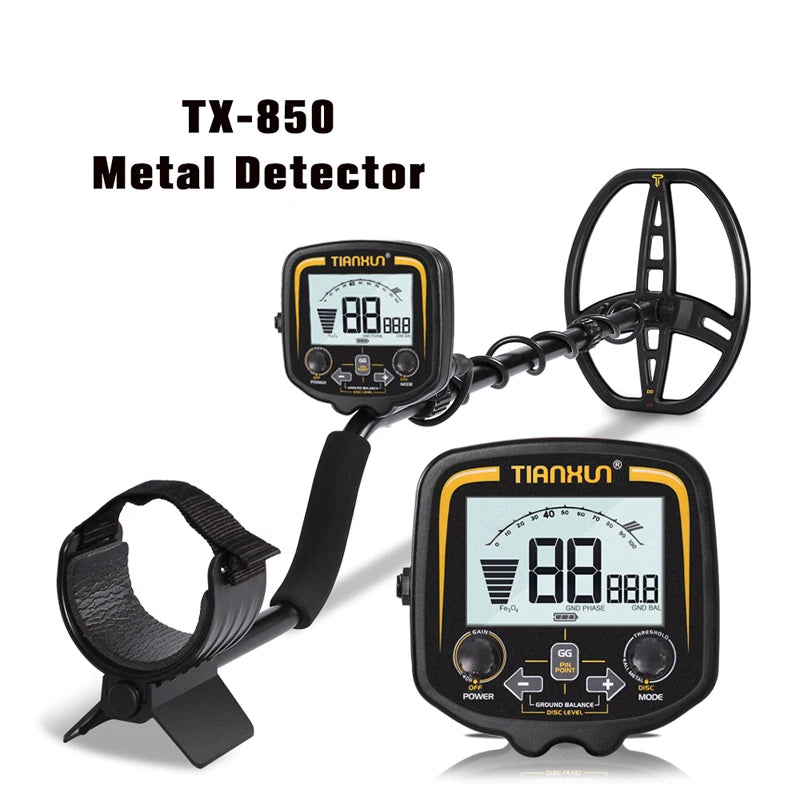 TX-850 Underground Metal Detector Professional Scanner Finds Gold And Coins