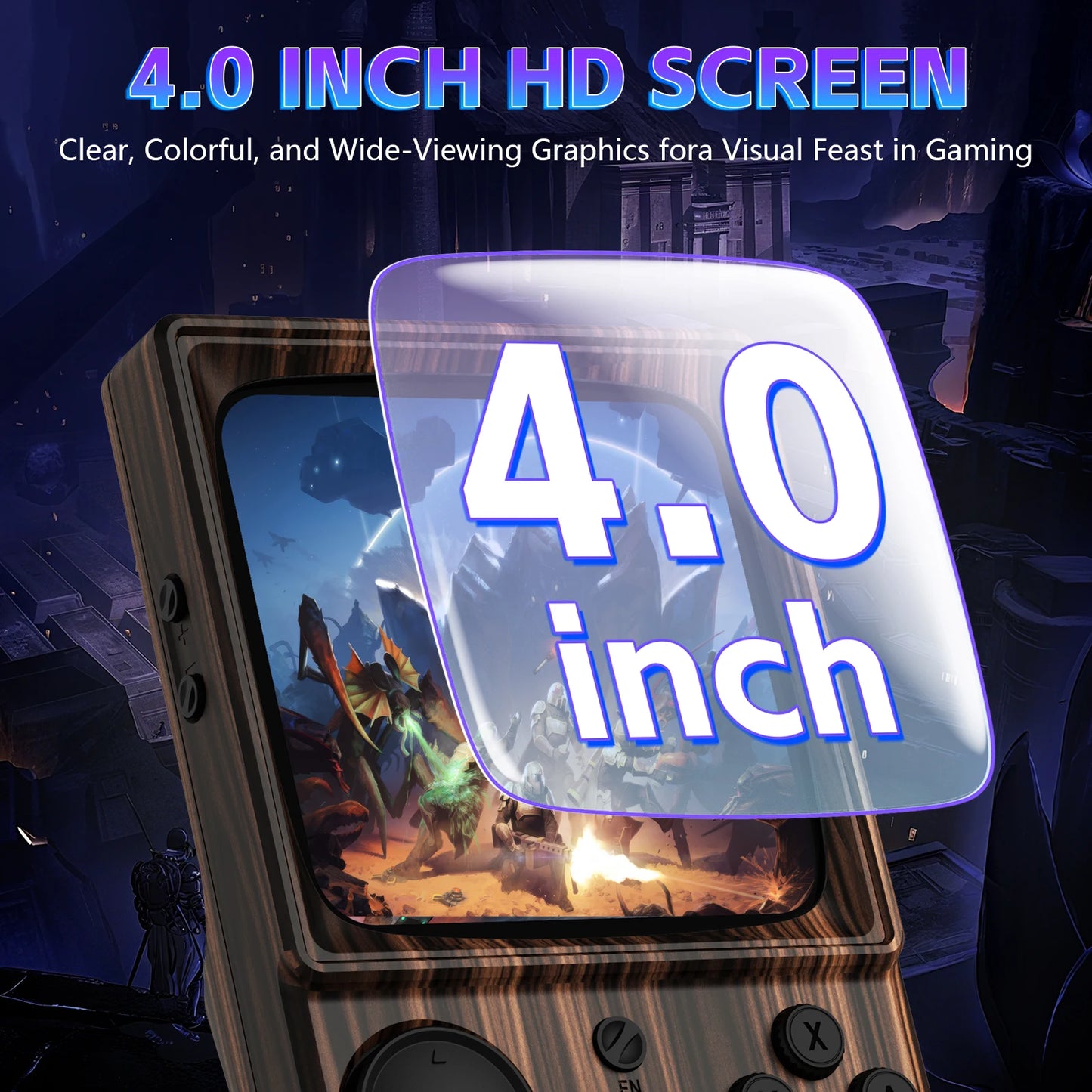 AISLPC R36T MAX Handheld Game Console 22000+Games EmuEMEC System 4.0'' Screen 5G WiFi Portable Pocket Video Player Ship From US