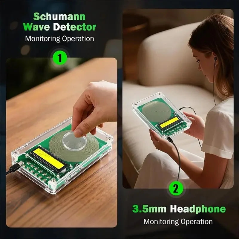 0.1~30000Hz Schumann Wave Generator Adjustable Frequency 7.83Hz Ultra Low Frequency Resonance Generator