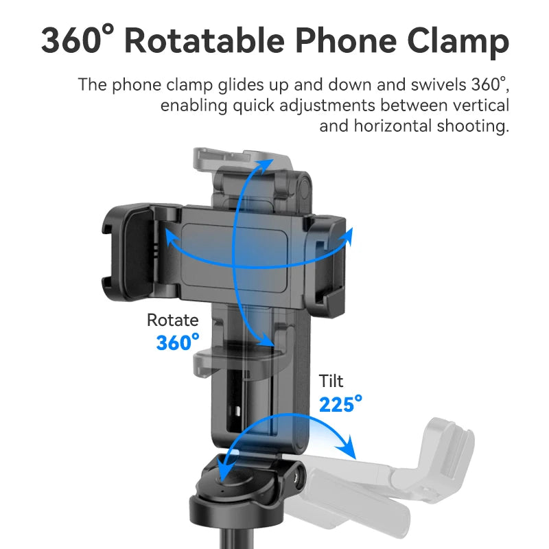 Ulanzi Jj02 3-in-1 Mini Tripod With Remote And Phone Grip
