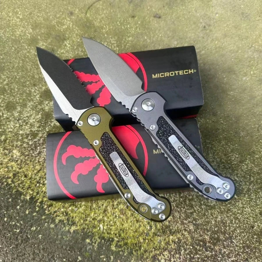 LUDT Gen III Multi-functional Folding Knife Durable D2 Steel Suitable for Outdoor Camping Hiking EDC Survival Tools Gift for Men