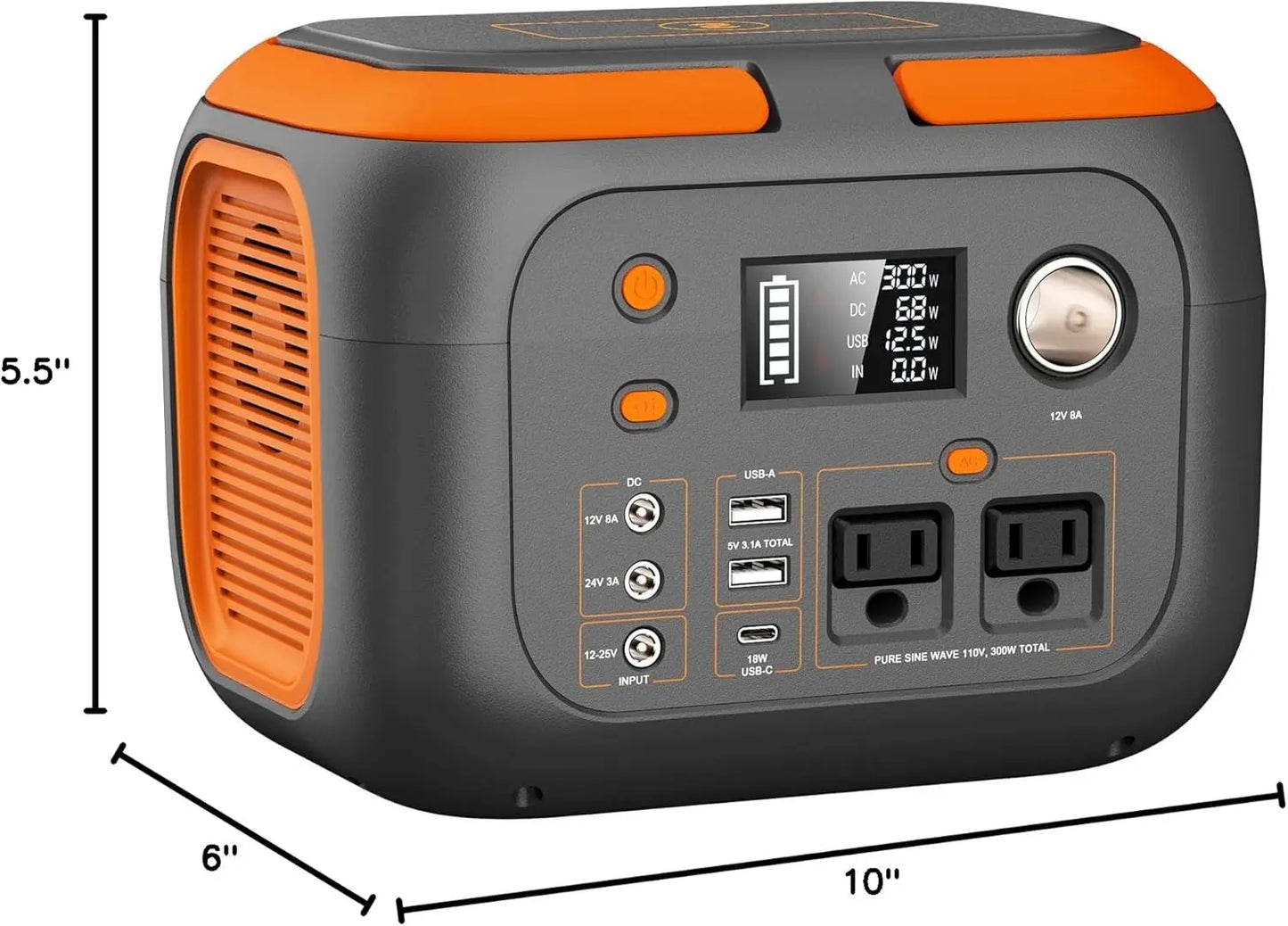 SinKeu Portable Power Station Solar Generator For Camping