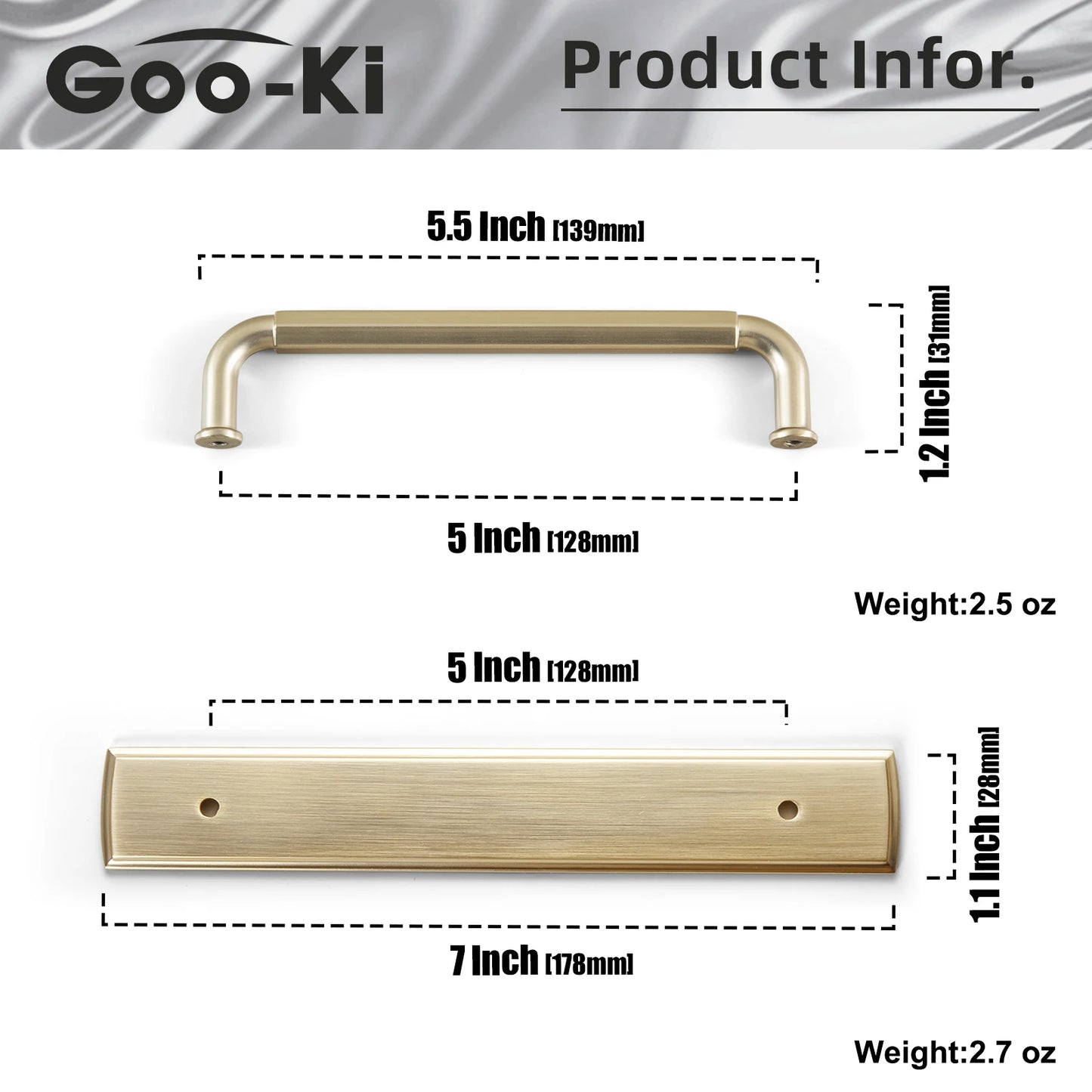 5 Inch （128mm） Hole Center Cabinet Pulls Antique Brass Zinc Alloy Kitchen Drawer Pulls Dresser Knobs Drawer Handles Hardware