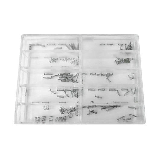 100Pcs/Box Metal Watch Crown Pusher Spring Part Multi Sizes Watch Accessories Replacement Repair Parts Tools For Watchmakers New